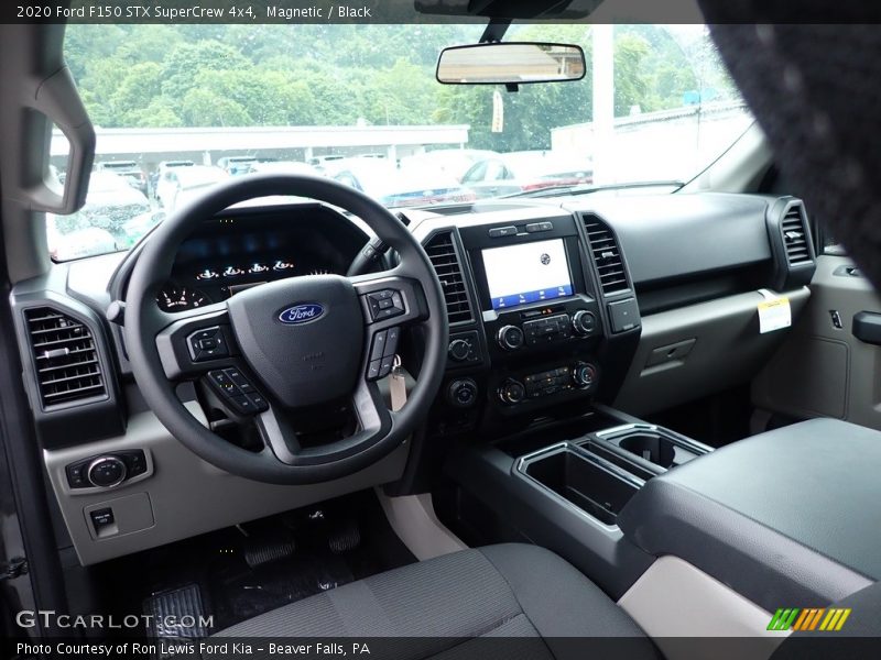 Magnetic / Black 2020 Ford F150 STX SuperCrew 4x4