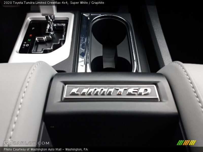 Super White / Graphite 2020 Toyota Tundra Limited CrewMax 4x4