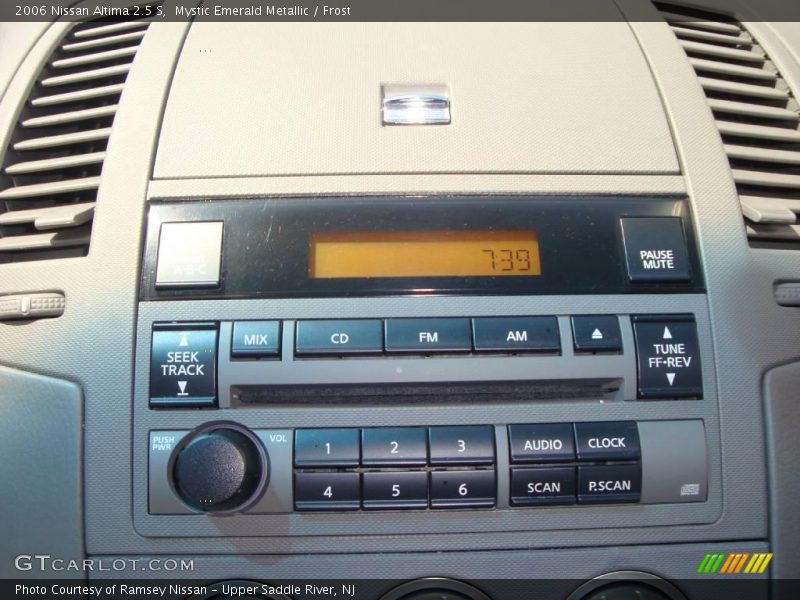 Mystic Emerald Metallic / Frost 2006 Nissan Altima 2.5 S