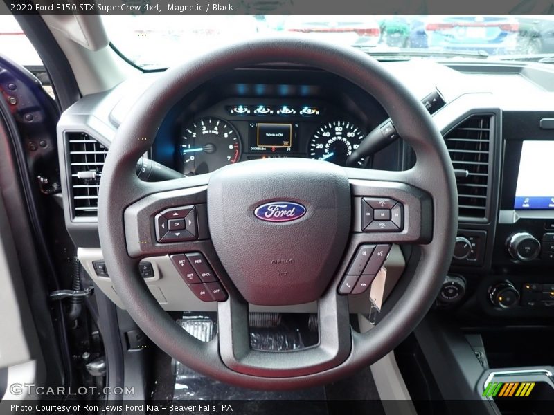 Magnetic / Black 2020 Ford F150 STX SuperCrew 4x4