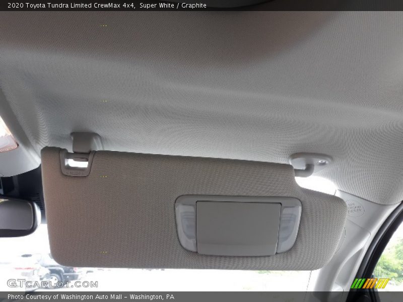 Super White / Graphite 2020 Toyota Tundra Limited CrewMax 4x4