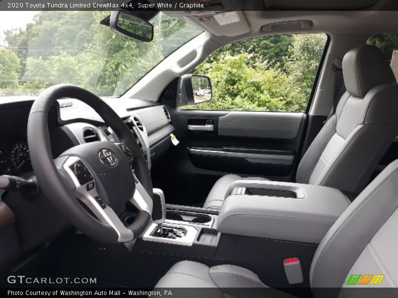 Super White / Graphite 2020 Toyota Tundra Limited CrewMax 4x4