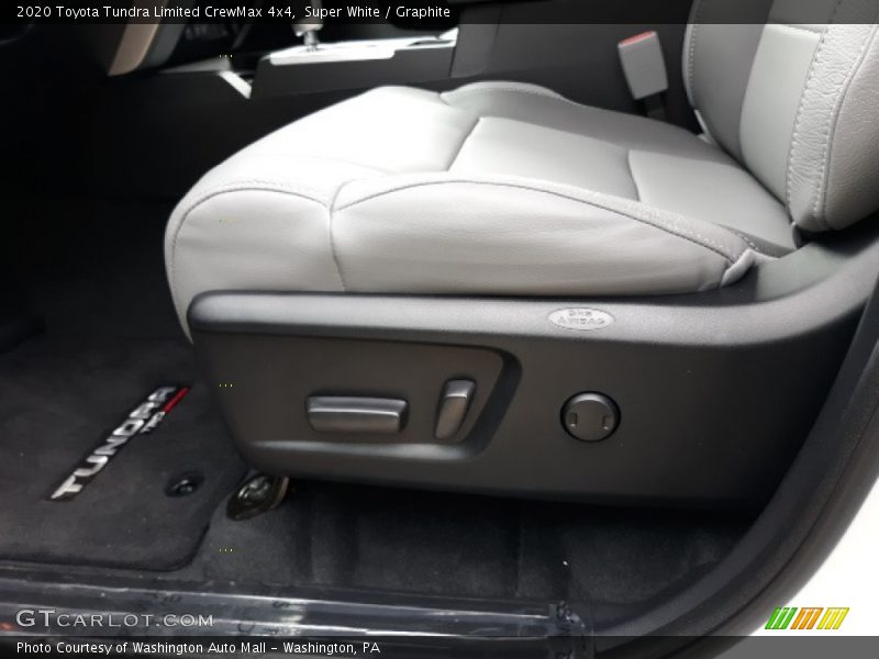 Super White / Graphite 2020 Toyota Tundra Limited CrewMax 4x4