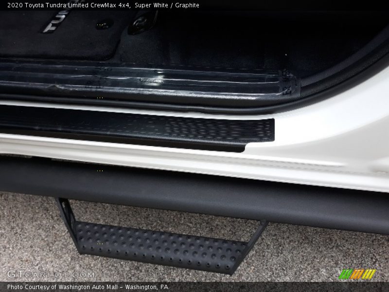 Super White / Graphite 2020 Toyota Tundra Limited CrewMax 4x4