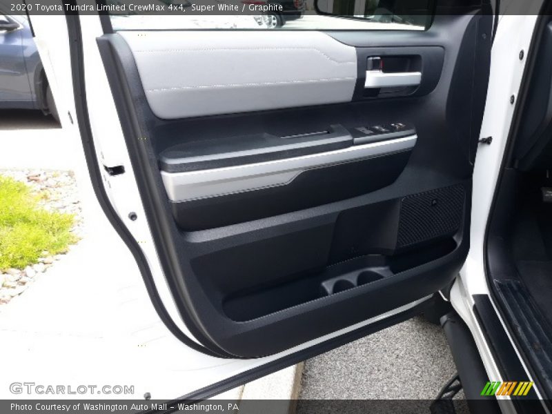 Super White / Graphite 2020 Toyota Tundra Limited CrewMax 4x4