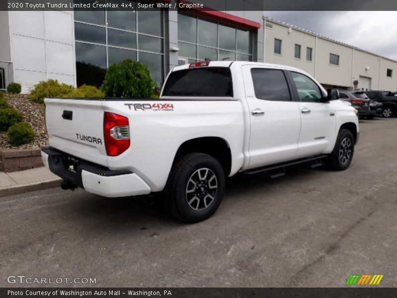 Super White / Graphite 2020 Toyota Tundra Limited CrewMax 4x4