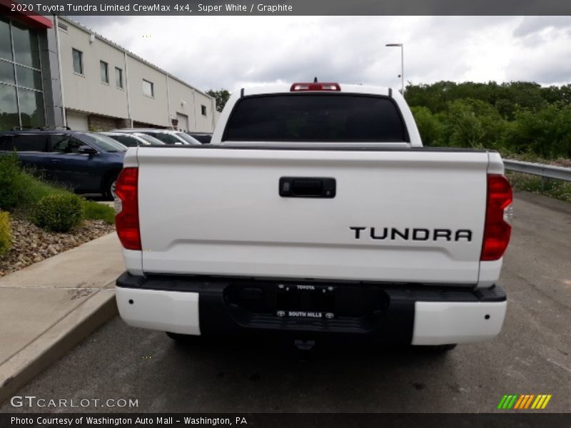 Super White / Graphite 2020 Toyota Tundra Limited CrewMax 4x4