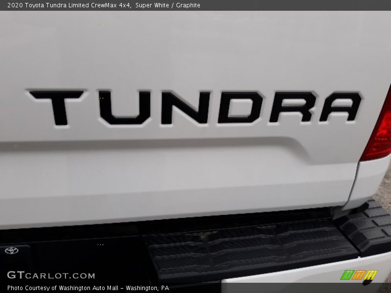 Super White / Graphite 2020 Toyota Tundra Limited CrewMax 4x4