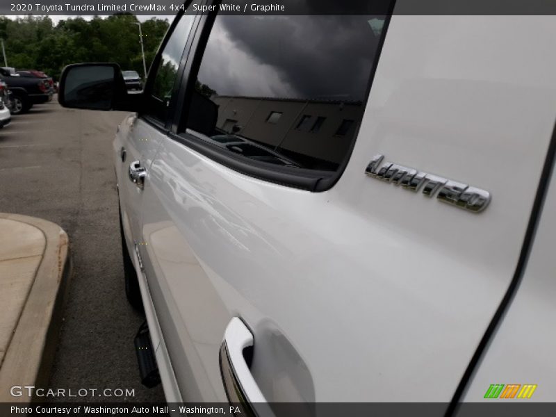 Super White / Graphite 2020 Toyota Tundra Limited CrewMax 4x4
