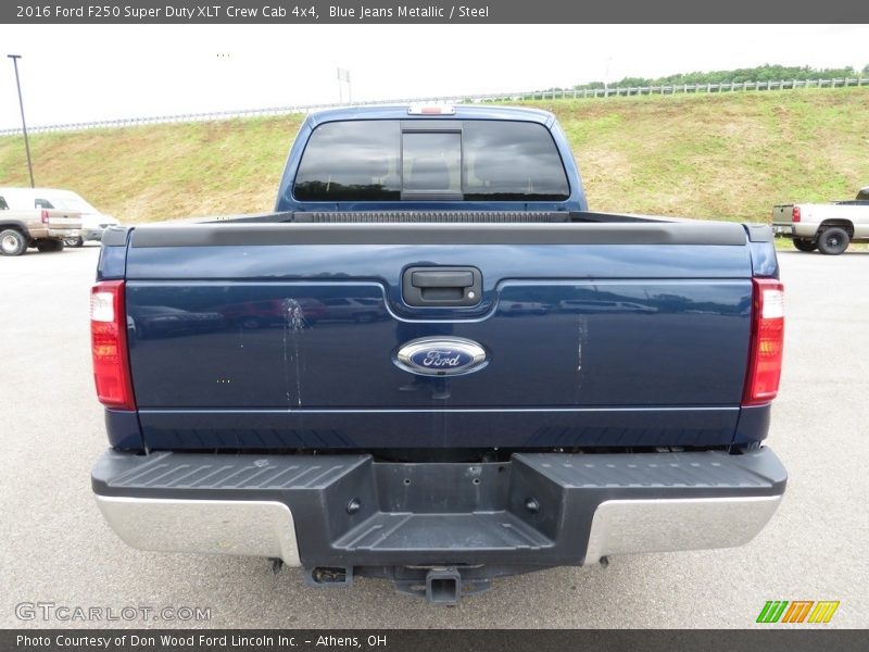 Blue Jeans Metallic / Steel 2016 Ford F250 Super Duty XLT Crew Cab 4x4