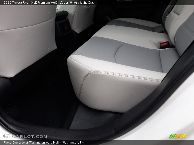 Super White / Light Gray 2020 Toyota RAV4 XLE Premium AWD