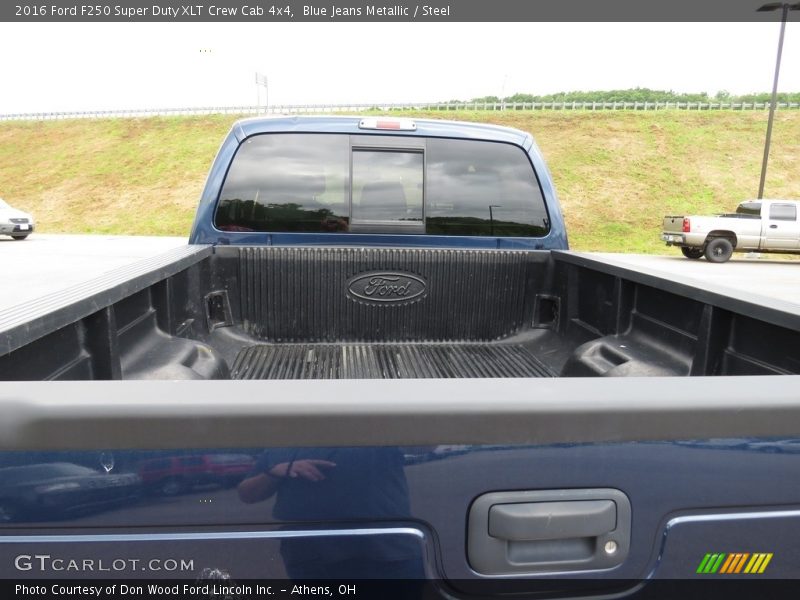 Blue Jeans Metallic / Steel 2016 Ford F250 Super Duty XLT Crew Cab 4x4