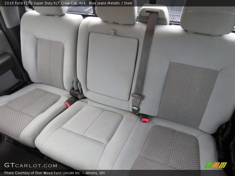 Blue Jeans Metallic / Steel 2016 Ford F250 Super Duty XLT Crew Cab 4x4