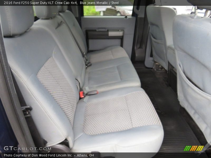 Blue Jeans Metallic / Steel 2016 Ford F250 Super Duty XLT Crew Cab 4x4