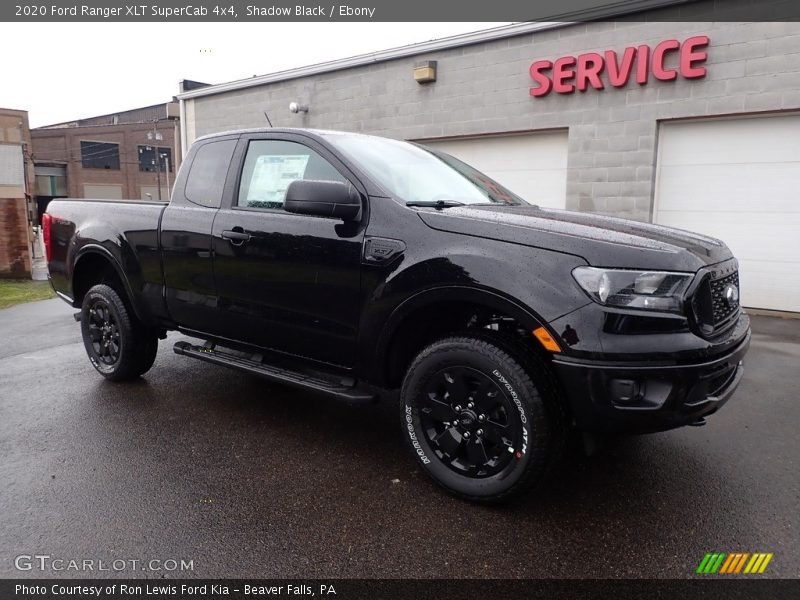 Front 3/4 View of 2020 Ranger XLT SuperCab 4x4