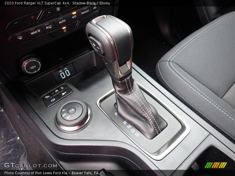  2020 Ranger XLT SuperCab 4x4 10 Speed Automatic Shifter