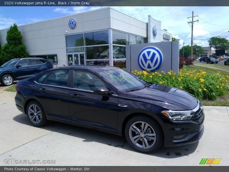 Front 3/4 View of 2020 Jetta R-Line