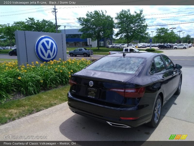 Black / Storm Gray 2020 Volkswagen Jetta R-Line