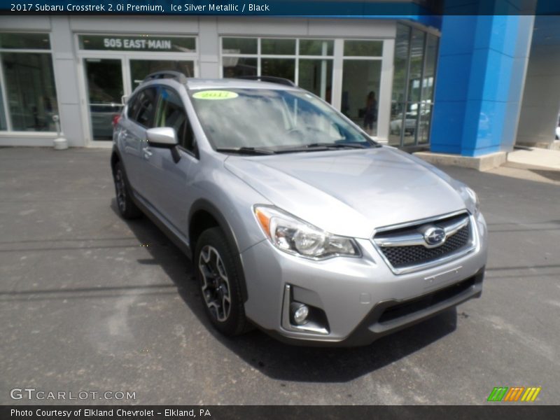 Ice Silver Metallic / Black 2017 Subaru Crosstrek 2.0i Premium