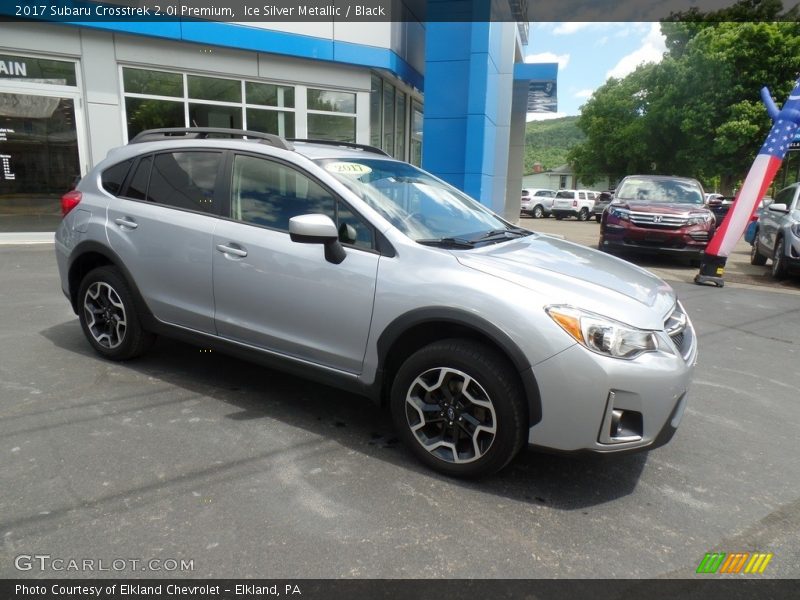 Ice Silver Metallic / Black 2017 Subaru Crosstrek 2.0i Premium