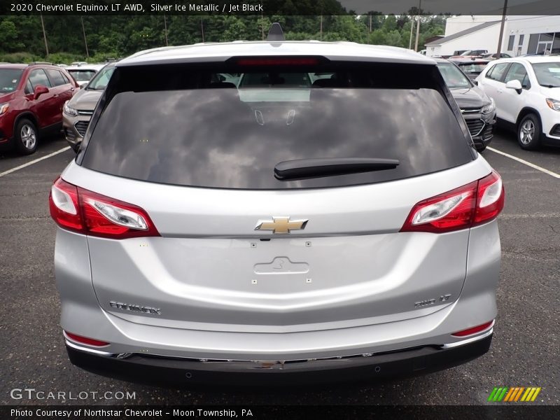 Silver Ice Metallic / Jet Black 2020 Chevrolet Equinox LT AWD