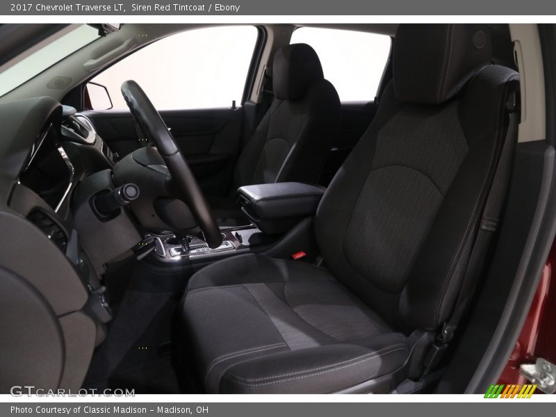 Siren Red Tintcoat / Ebony 2017 Chevrolet Traverse LT