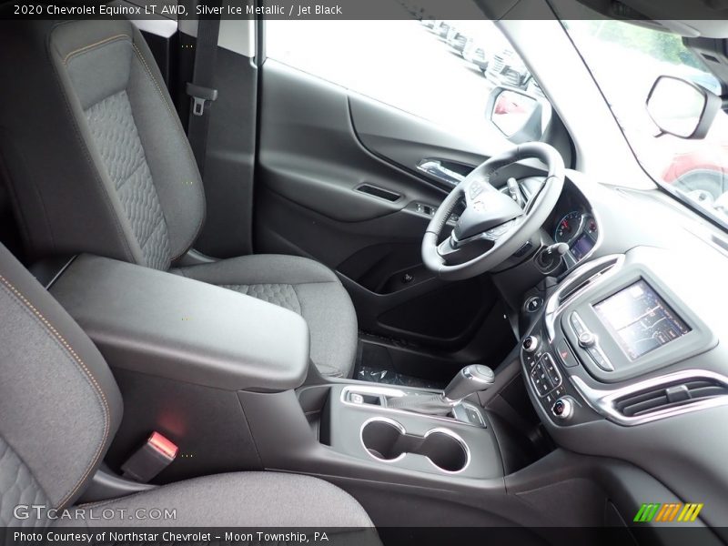 Silver Ice Metallic / Jet Black 2020 Chevrolet Equinox LT AWD