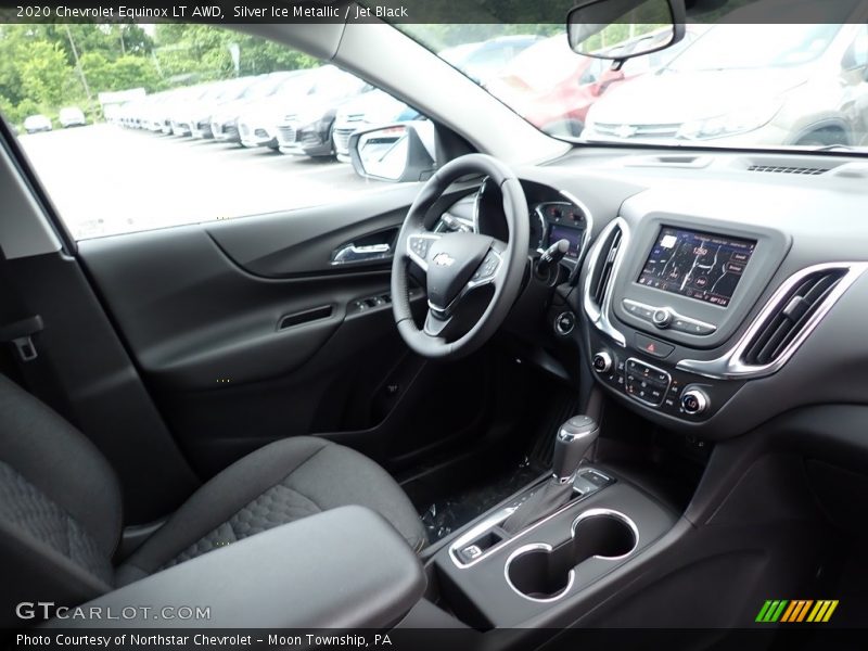 Silver Ice Metallic / Jet Black 2020 Chevrolet Equinox LT AWD