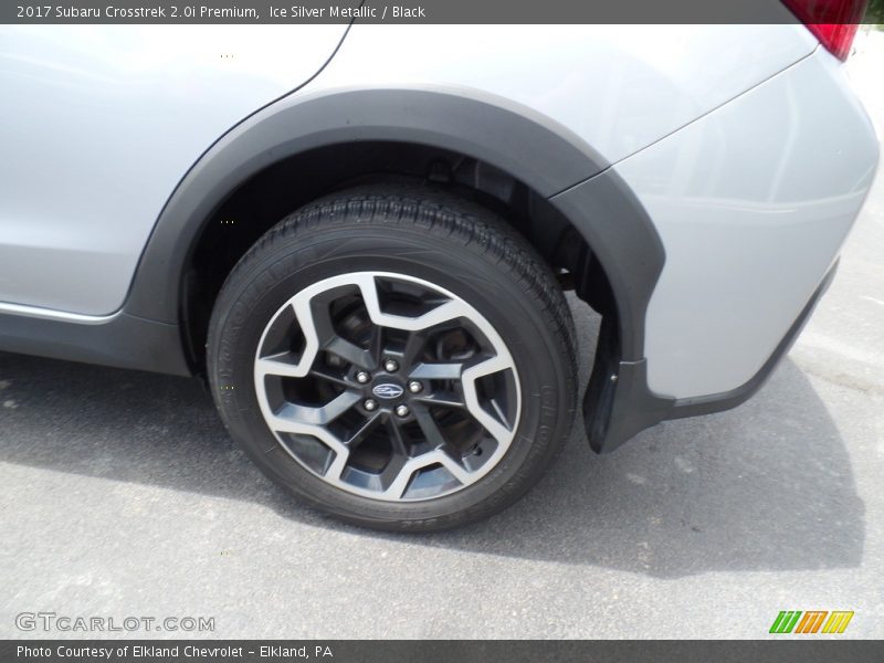 Ice Silver Metallic / Black 2017 Subaru Crosstrek 2.0i Premium