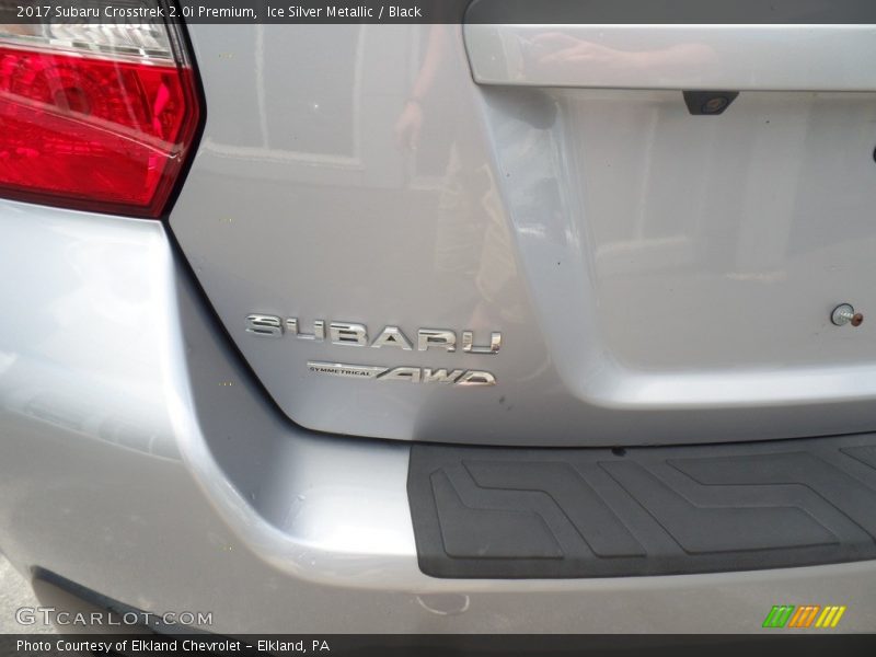 Ice Silver Metallic / Black 2017 Subaru Crosstrek 2.0i Premium