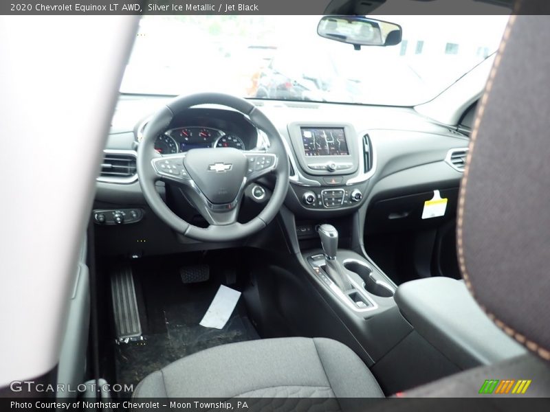Silver Ice Metallic / Jet Black 2020 Chevrolet Equinox LT AWD