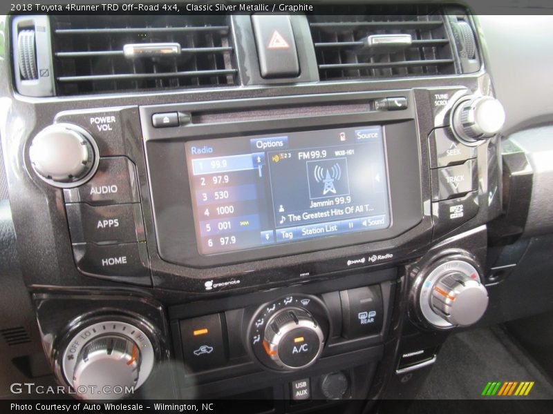 Classic Silver Metallic / Graphite 2018 Toyota 4Runner TRD Off-Road 4x4