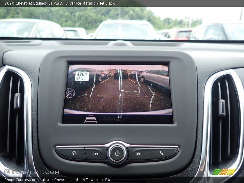 Silver Ice Metallic / Jet Black 2020 Chevrolet Equinox LT AWD