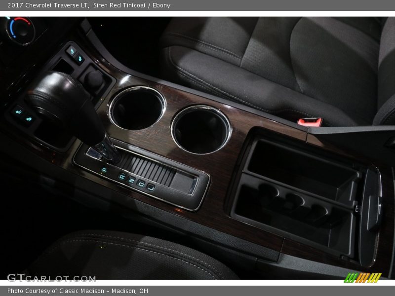 Siren Red Tintcoat / Ebony 2017 Chevrolet Traverse LT