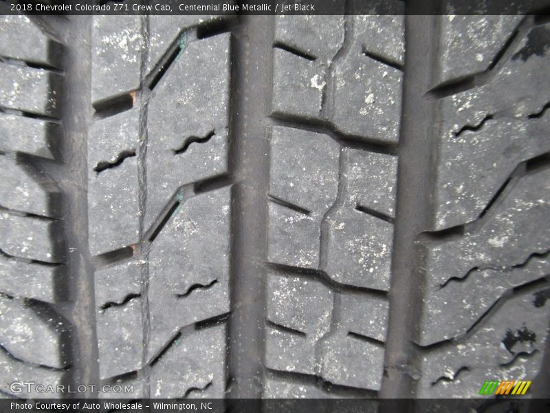 Centennial Blue Metallic / Jet Black 2018 Chevrolet Colorado Z71 Crew Cab