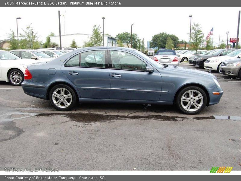Platinum Blue Metallic / Stone 2006 Mercedes-Benz E 350 Sedan