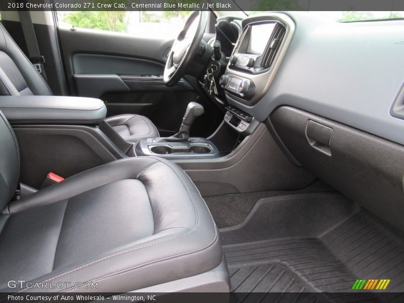 Centennial Blue Metallic / Jet Black 2018 Chevrolet Colorado Z71 Crew Cab