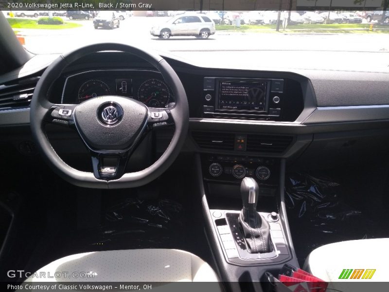 Black / Storm Gray 2020 Volkswagen Jetta R-Line