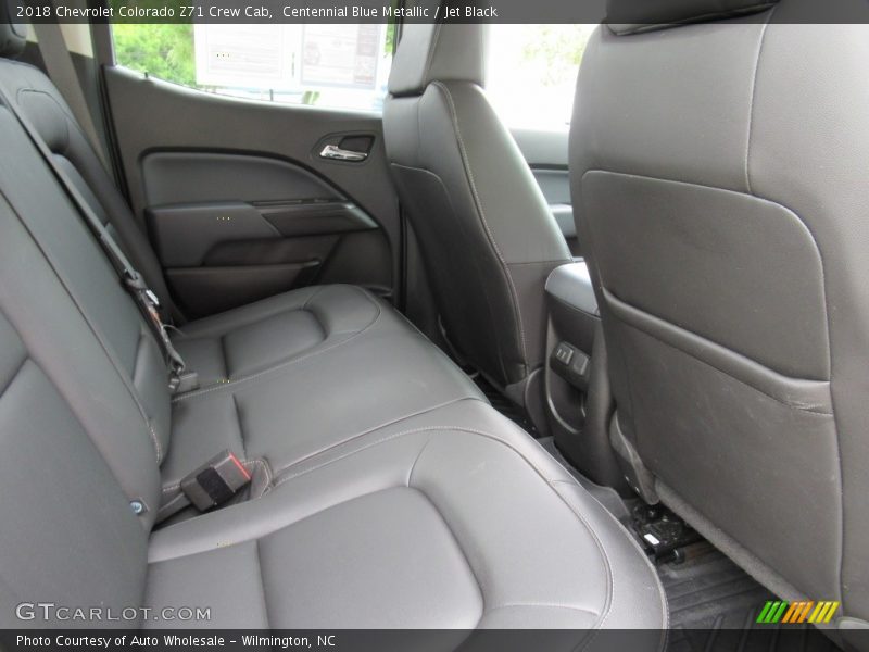 Centennial Blue Metallic / Jet Black 2018 Chevrolet Colorado Z71 Crew Cab