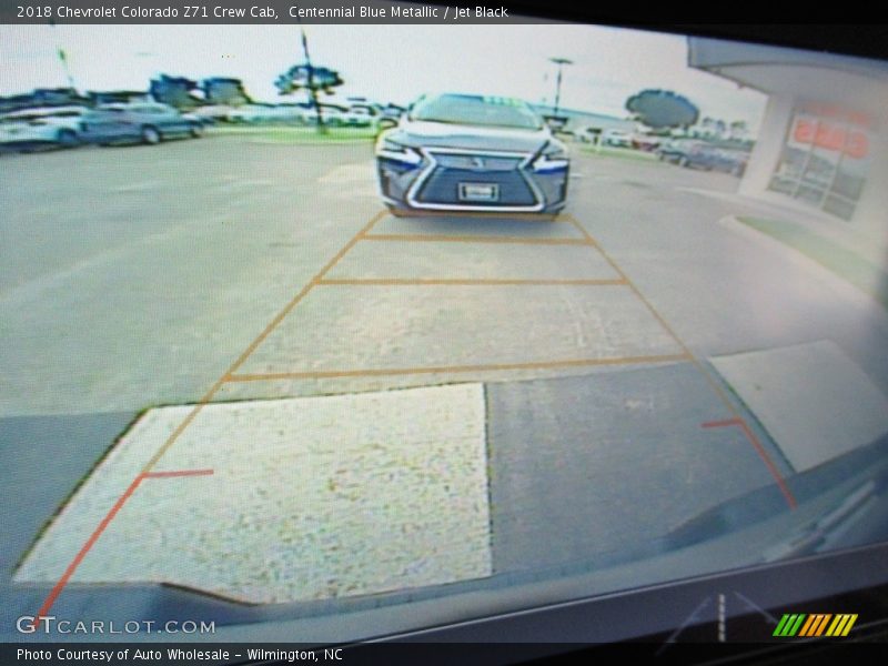 Centennial Blue Metallic / Jet Black 2018 Chevrolet Colorado Z71 Crew Cab