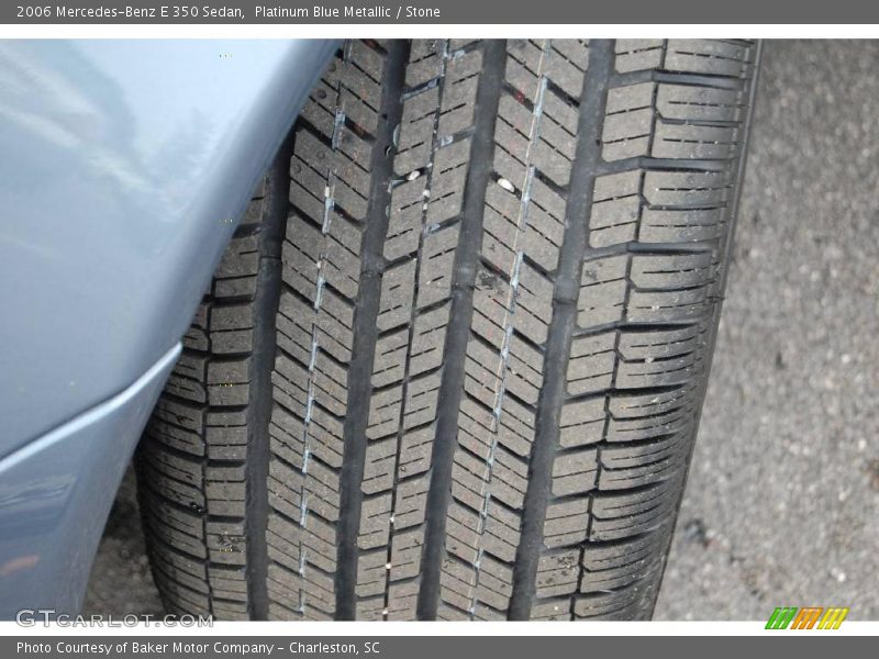 Platinum Blue Metallic / Stone 2006 Mercedes-Benz E 350 Sedan