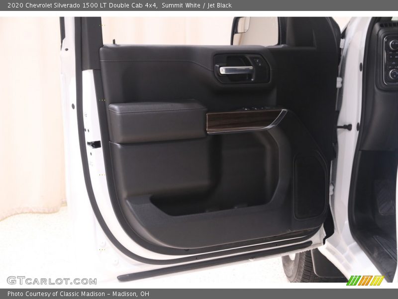 Summit White / Jet Black 2020 Chevrolet Silverado 1500 LT Double Cab 4x4