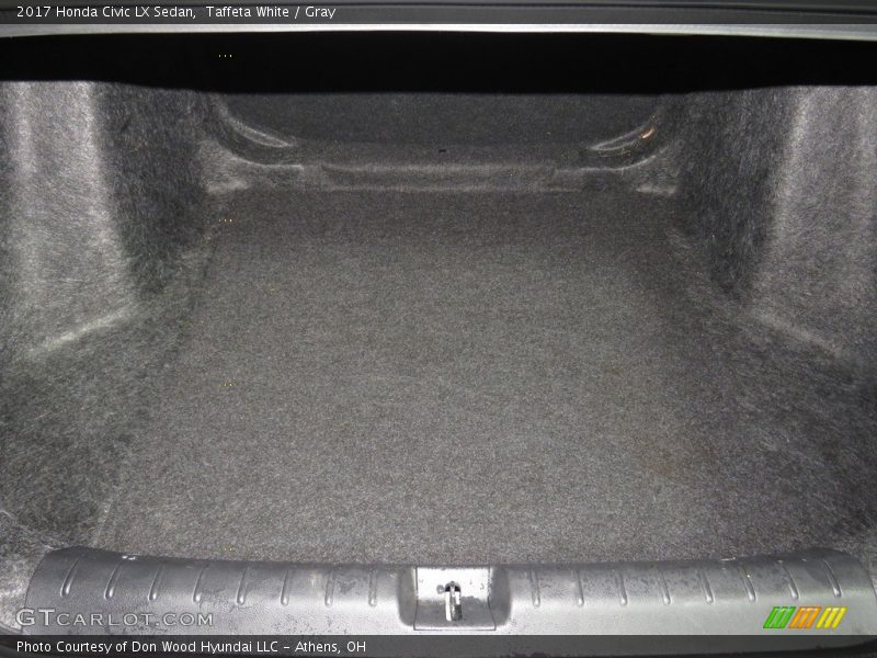 Taffeta White / Gray 2017 Honda Civic LX Sedan
