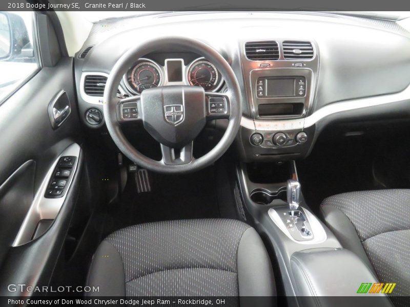 Granite Pearl / Black 2018 Dodge Journey SE