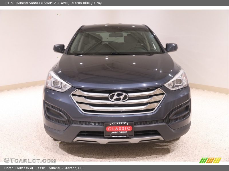 Marlin Blue / Gray 2015 Hyundai Santa Fe Sport 2.4 AWD