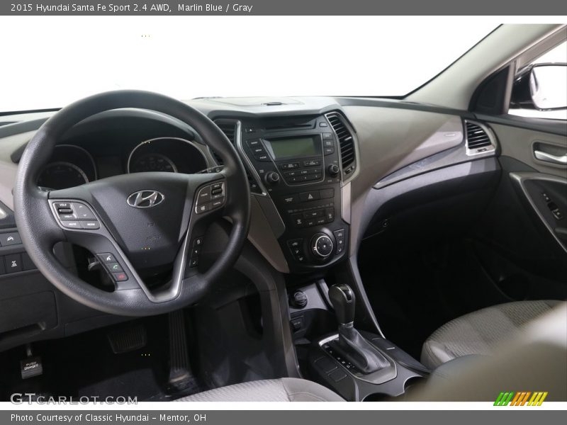 Marlin Blue / Gray 2015 Hyundai Santa Fe Sport 2.4 AWD