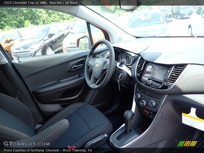 Red Hot / Jet Black 2020 Chevrolet Trax LS AWD