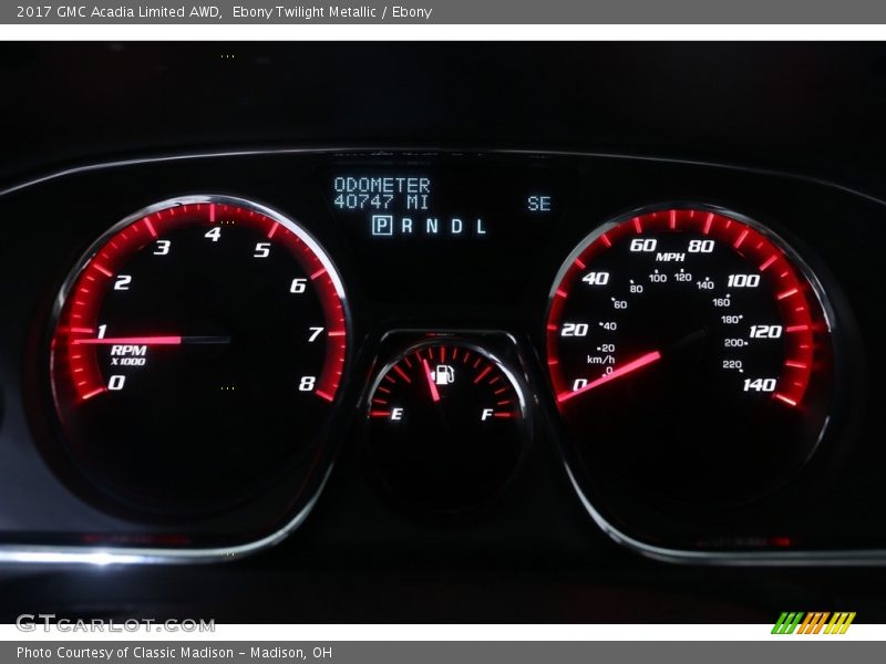 Ebony Twilight Metallic / Ebony 2017 GMC Acadia Limited AWD