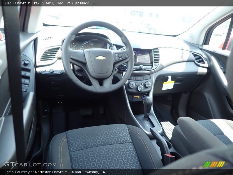 Red Hot / Jet Black 2020 Chevrolet Trax LS AWD