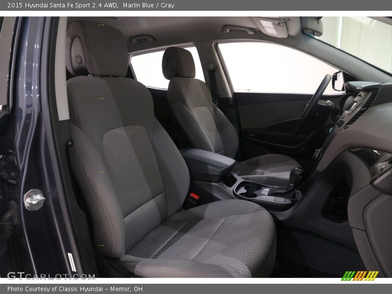 Marlin Blue / Gray 2015 Hyundai Santa Fe Sport 2.4 AWD